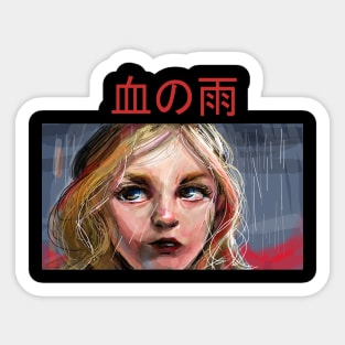 Blood Rain Sticker